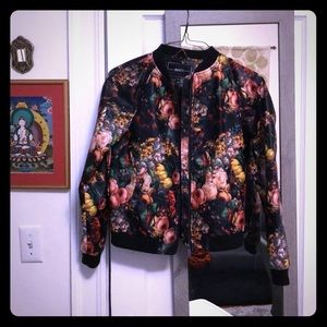 BNCI floral bomber jacket